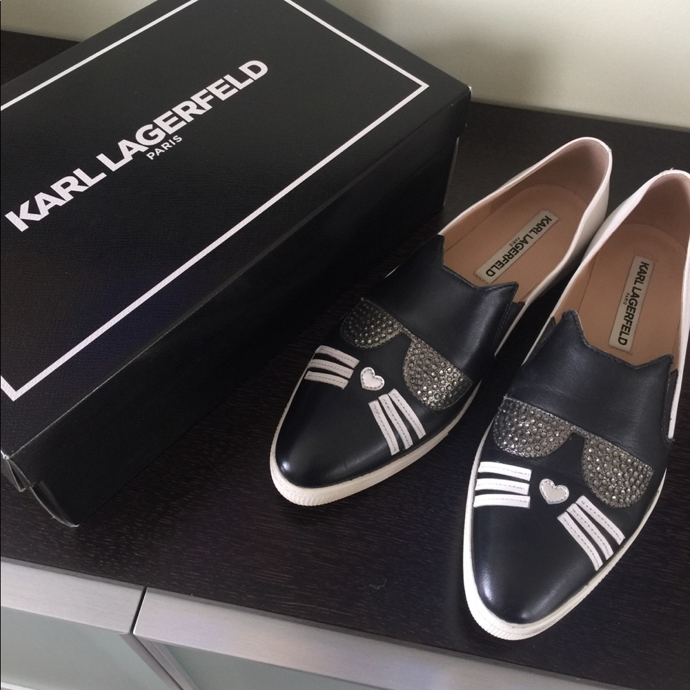 Karl Lagerfeld flats